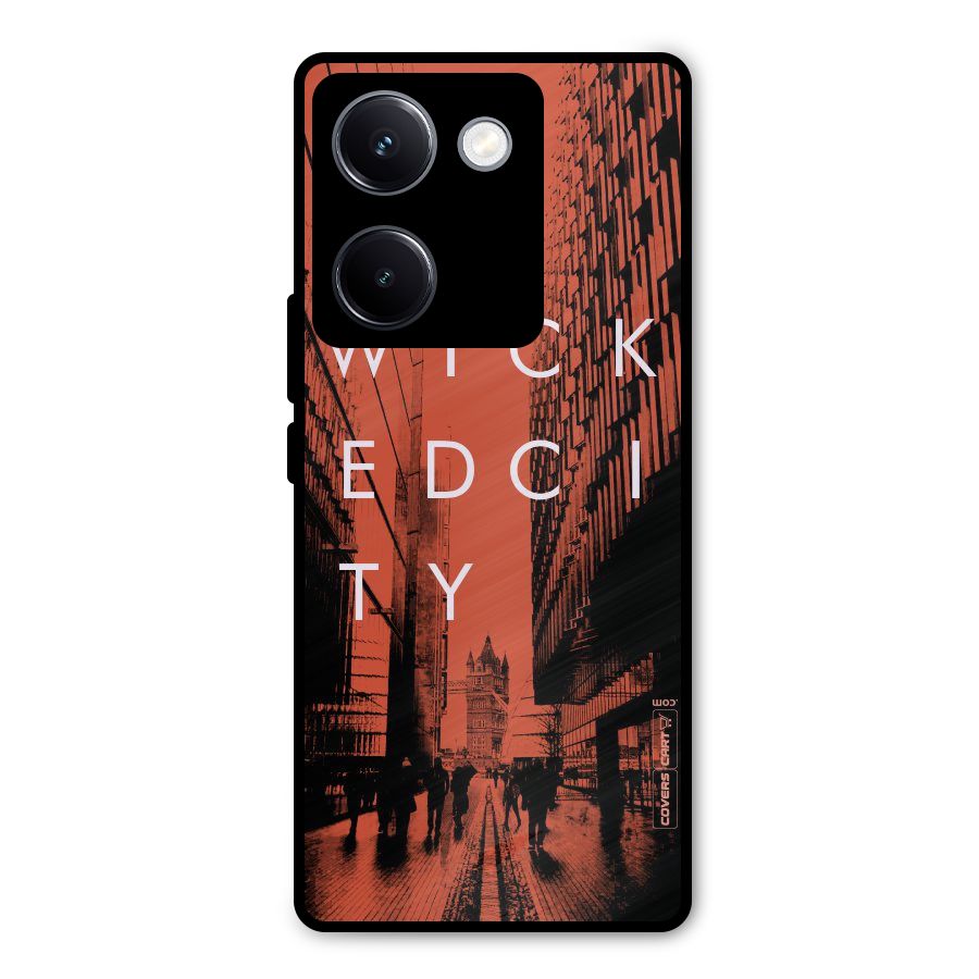 Wicked City Metal Back Case for Vivo Y300 Plus