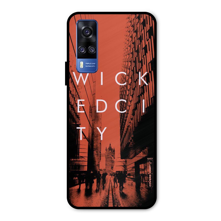 Wicked City Metal Back Case for Vivo Y51A
