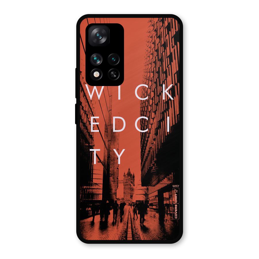 Wicked City Metal Back Case for Xiaomi 11i Hypercharge 5G