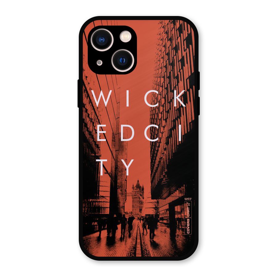 Wicked City Metal Back Case for iPhone 13
