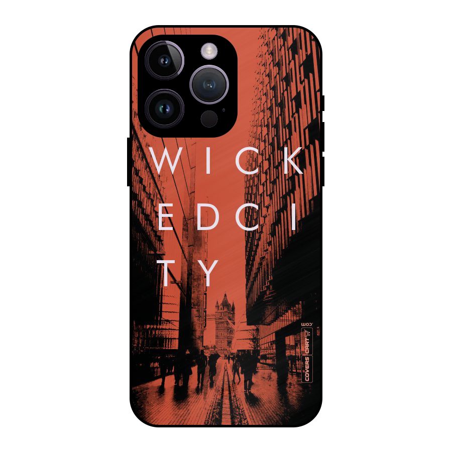 Wicked City Metal Back Case for iPhone 14 Pro Max