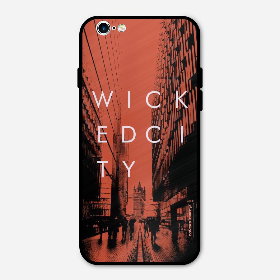 Wicked City Metal Back Case for iPhone 6 6s
