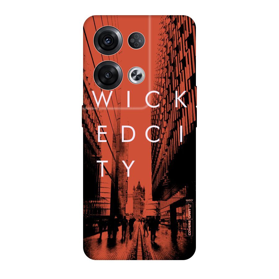 Wicked City Original Polycarbonate Back Case for Oppo Reno8 Pro 5G