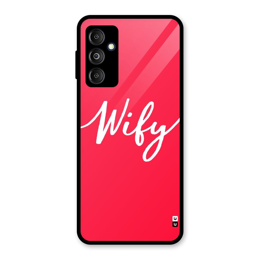 Wify Glass Back Case for Galaxy M14 5G