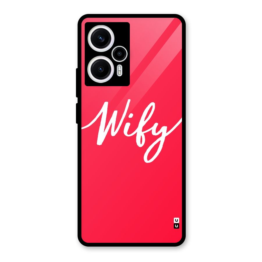 Wify Glass Back Case for Poco F5