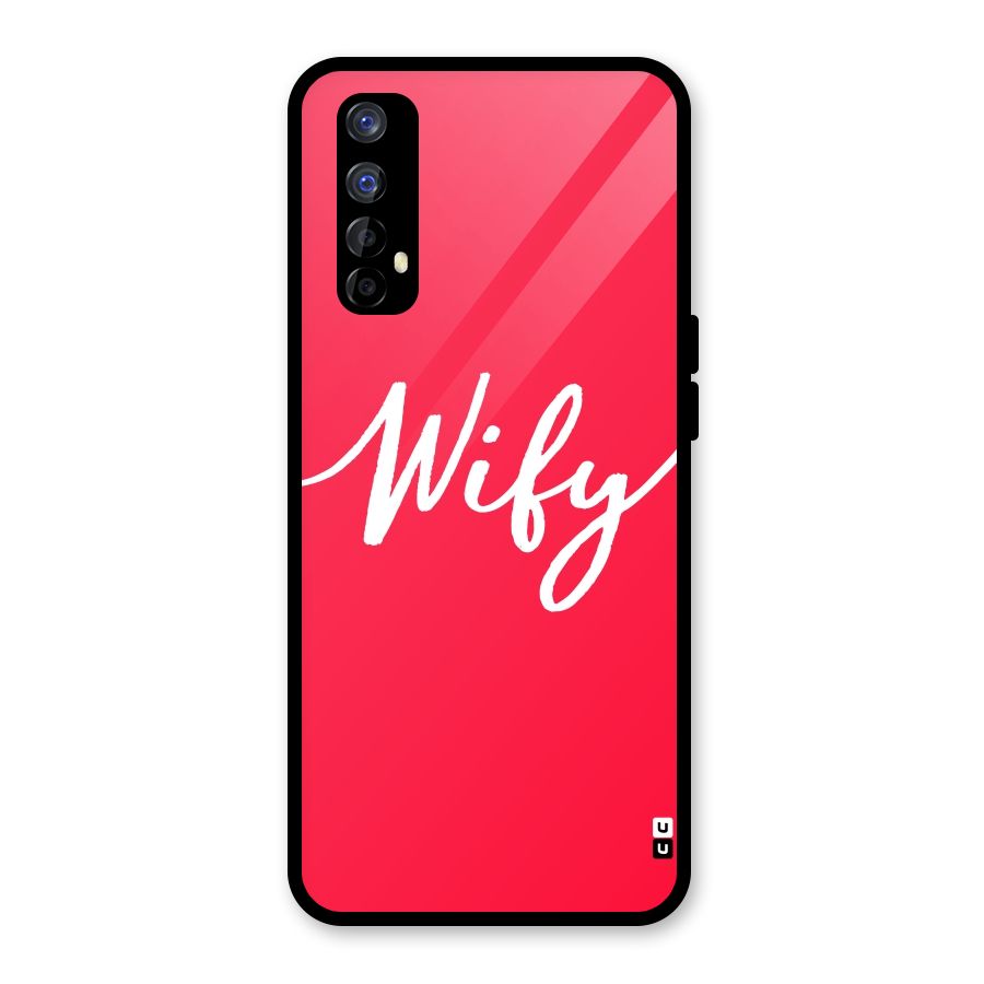 Wify Glass Back Case for Realme Narzo 20 Pro