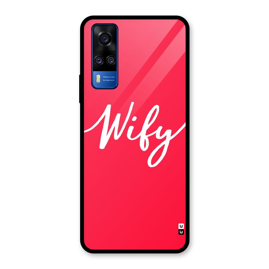 Wify Glass Back Case for Vivo Y31