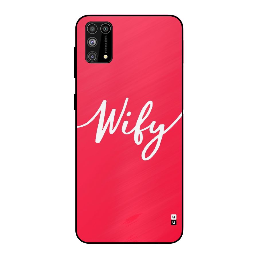 Wify Metal Back Case for Galaxy F41