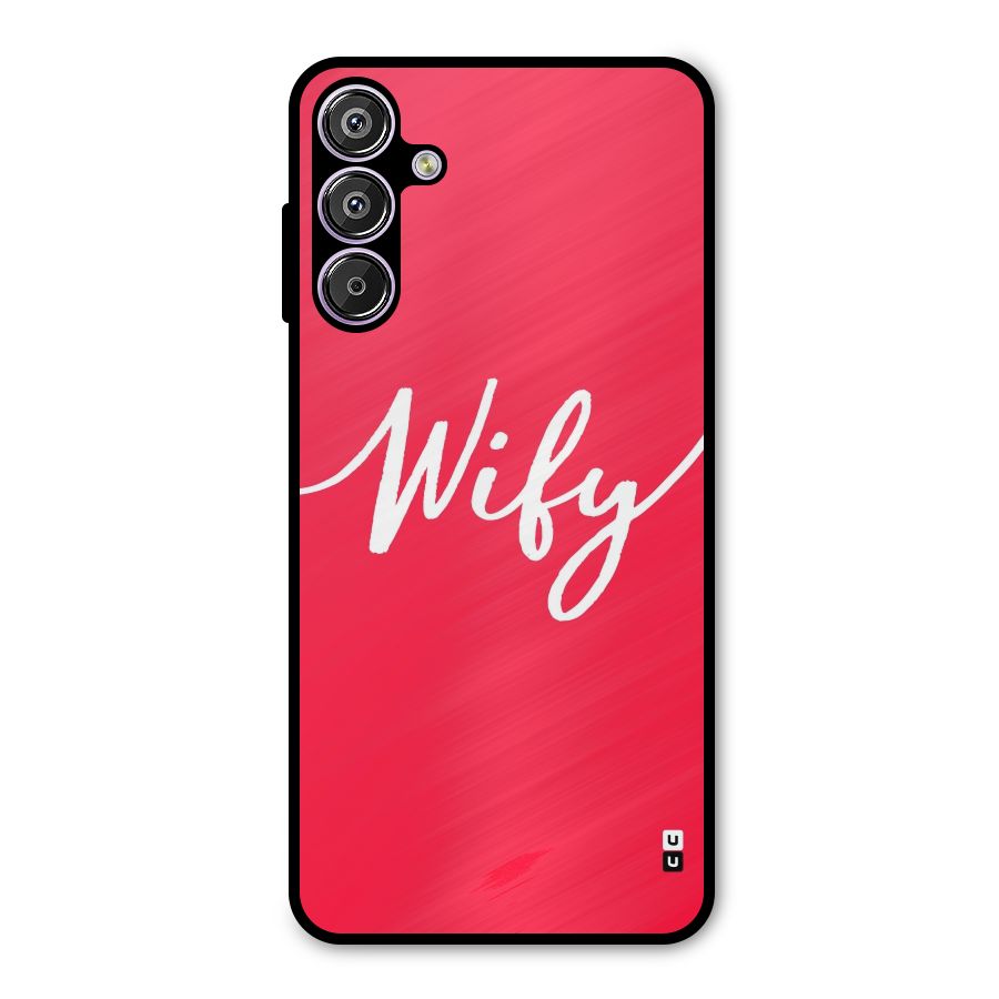 Wify Metal Back Case for Galaxy M15