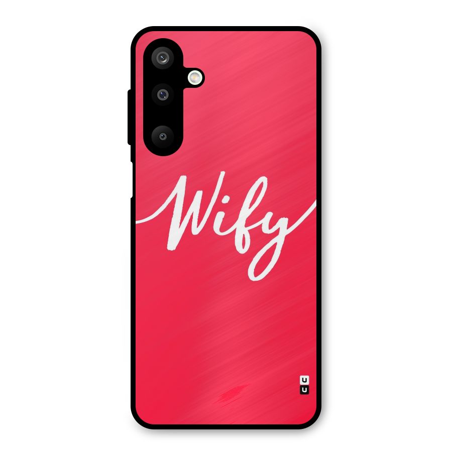Wify Metal Back Case for Galaxy M16