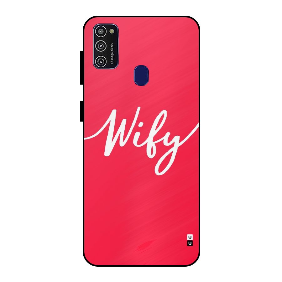 Wify Metal Back Case for Galaxy M30s