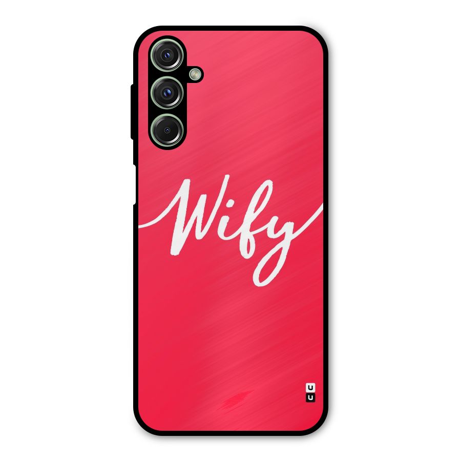 Wify Metal Back Case for Galaxy M34