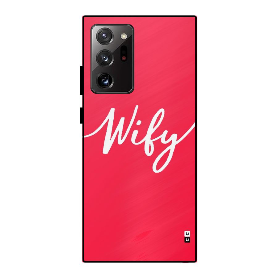 Wify Metal Back Case for Galaxy Note 20 Ultra