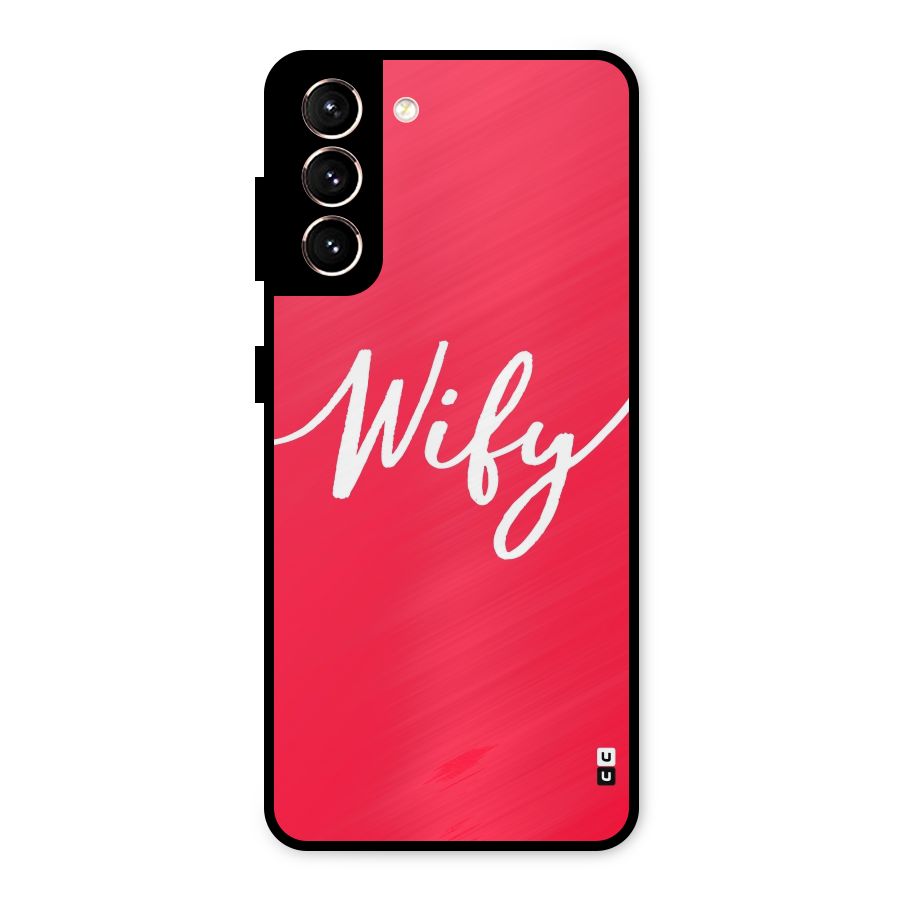 Wify Metal Back Case for Galaxy S21 5G