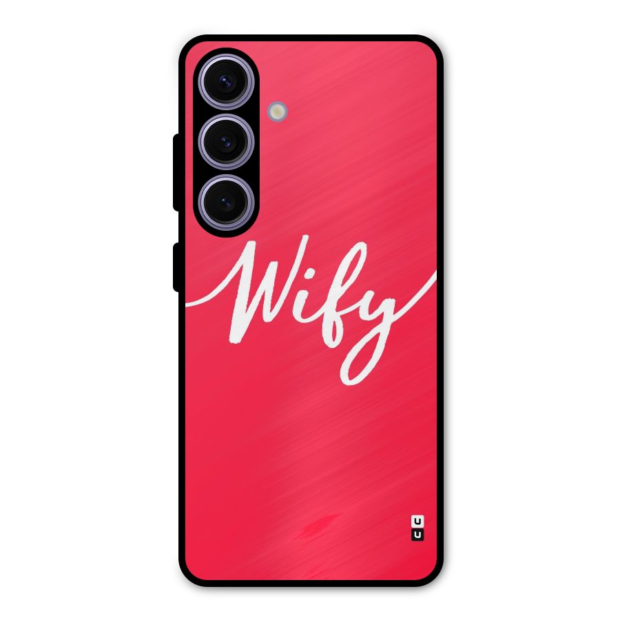 Wify Metal Back Case for Galaxy S24