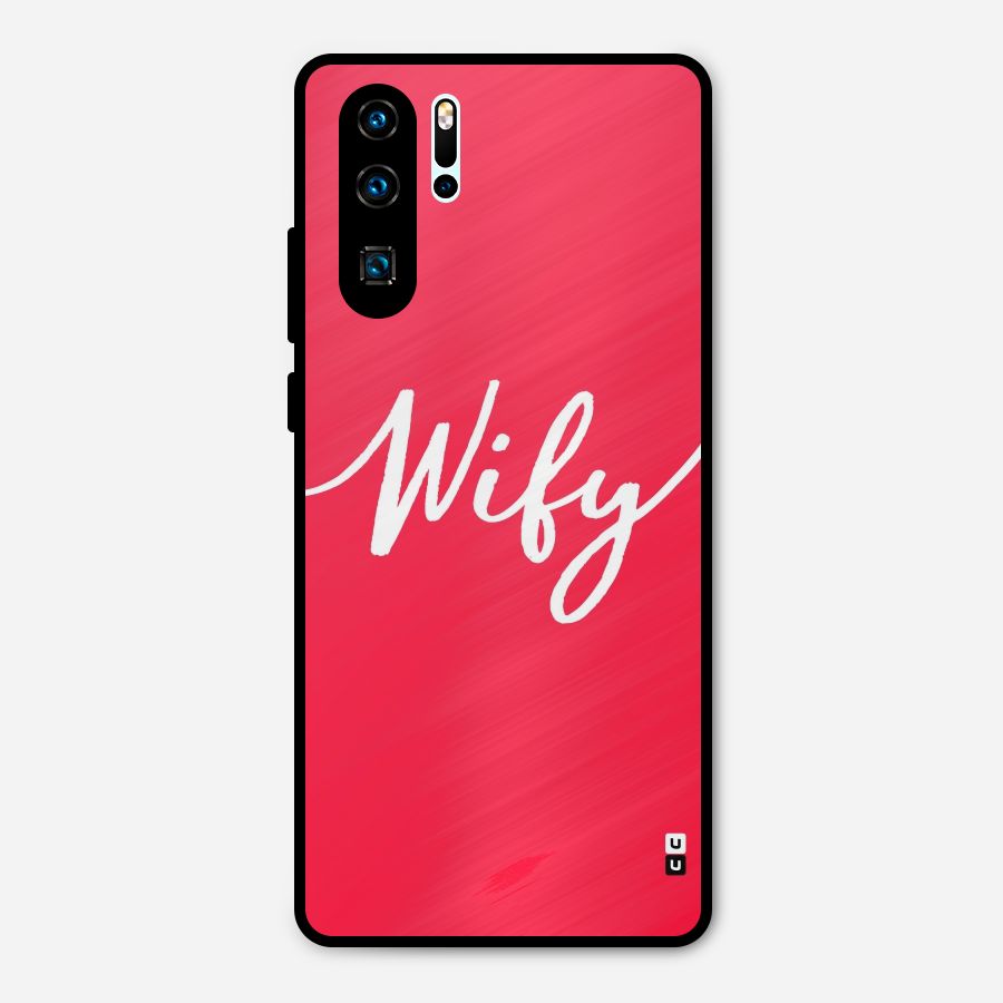 Wify Metal Back Case for Huawei P30 Pro
