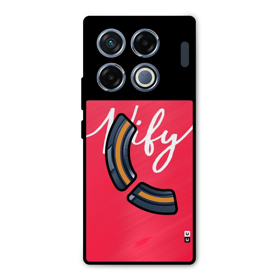 Wify Metal Back Case for Infinix GT 20 Pro