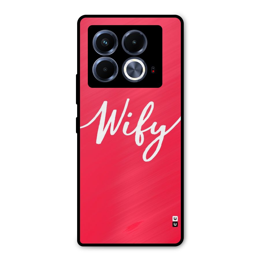 Wify Metal Back Case for Infinix Note 40 5G