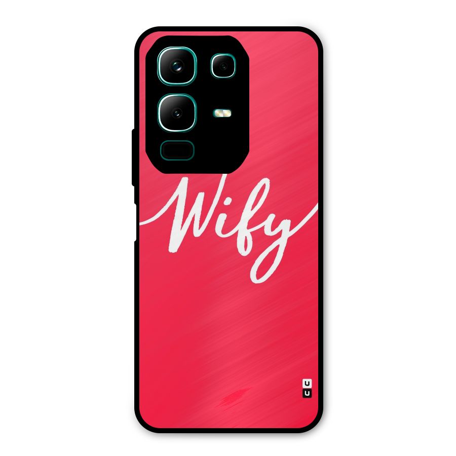 Wify Metal Back Case for Infinix Note 50x