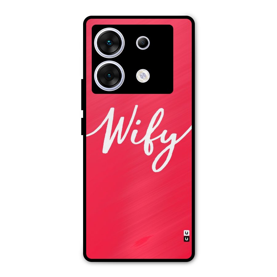 Wify Metal Back Case for Infinix Zero 30 5G