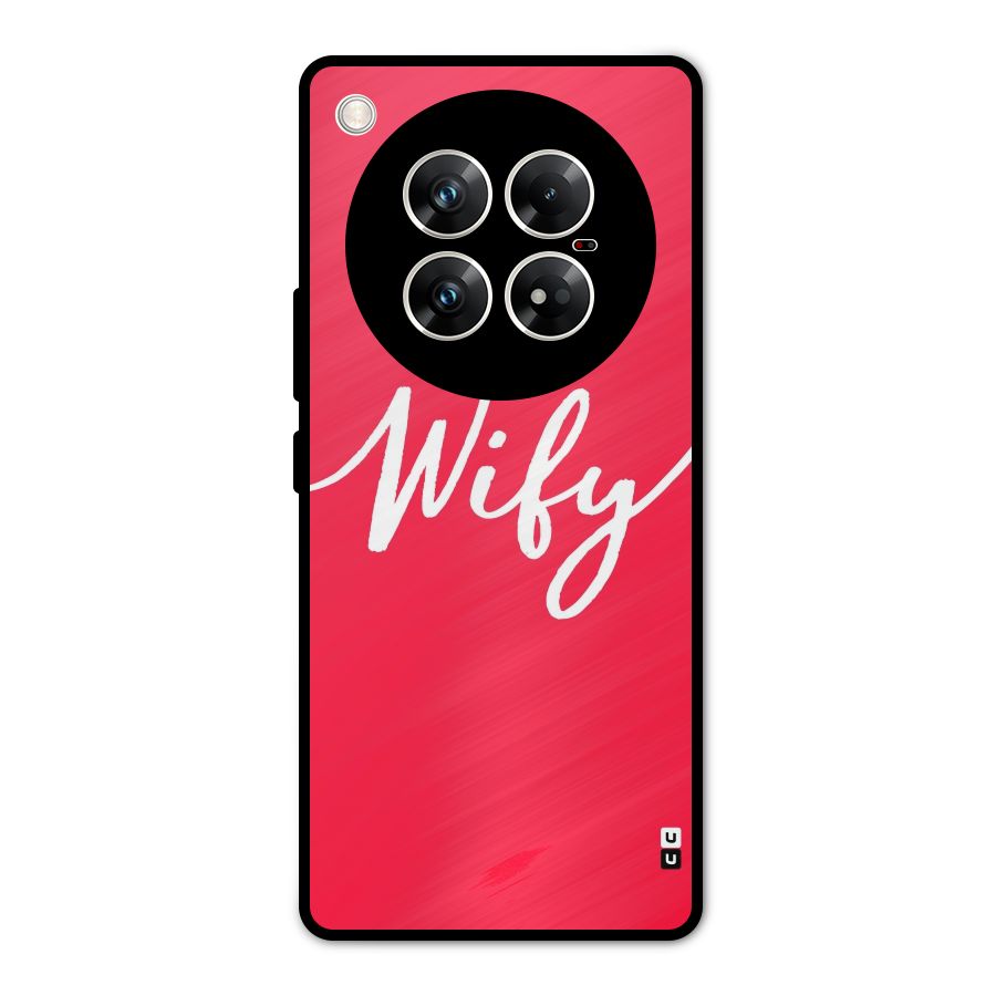 Wify Metal Back Case for Infinix Zero 40 5G