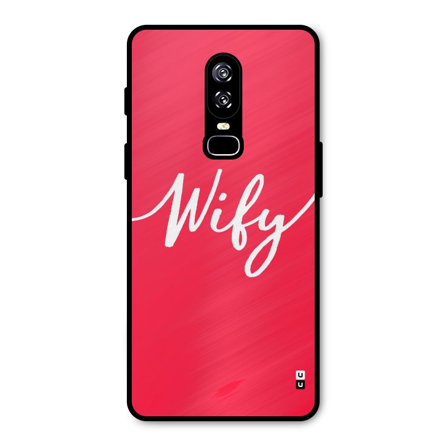 Wify Metal Back Case for OnePlus 6
