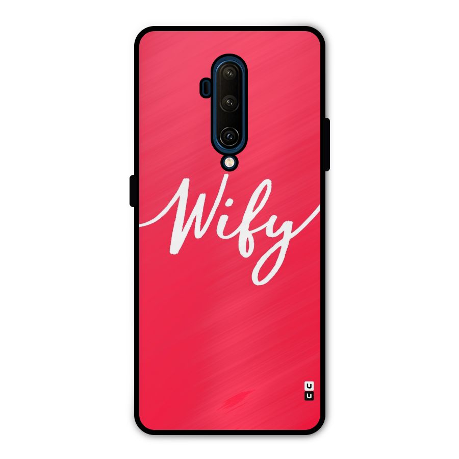 Wify Metal Back Case for OnePlus 7T Pro