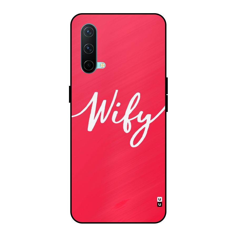 Wify Metal Back Case for OnePlus Nord CE 5G