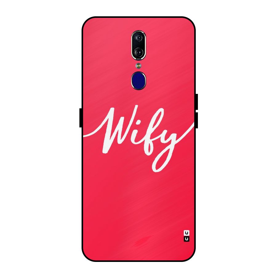 Wify Metal Back Case for Oppo F11