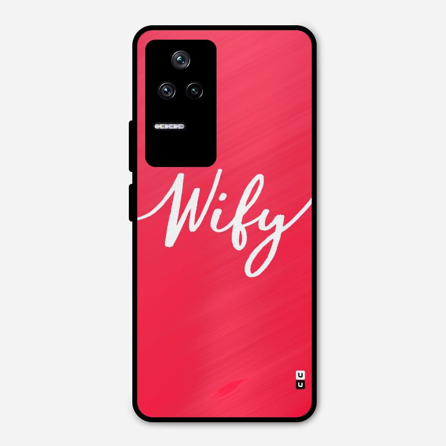 Wify Metal Back Case for Poco F4 5G