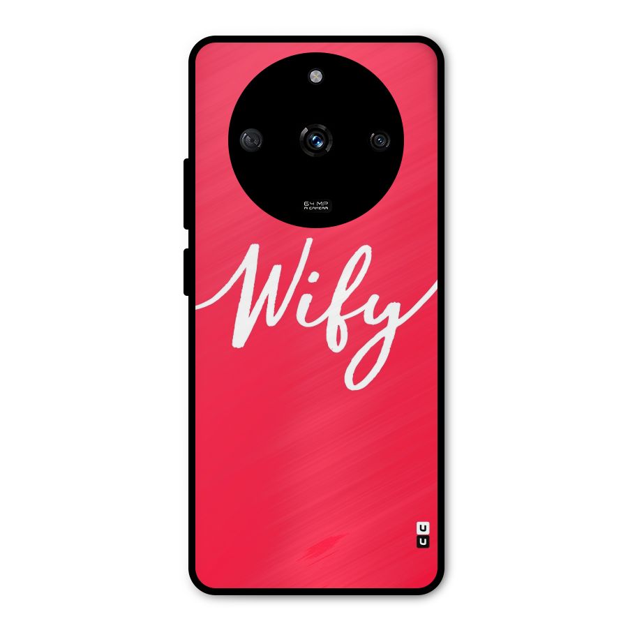 Wify Metal Back Case for Realme Narzo 60 5G