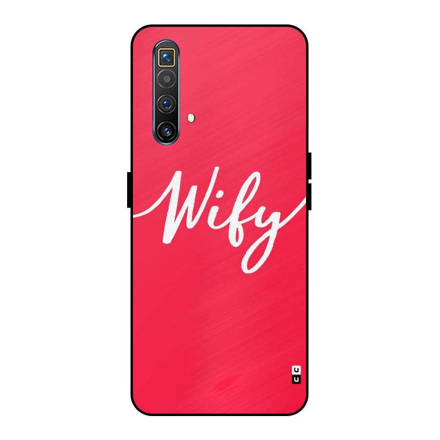 Wify Metal Back Case for Realme X3 SuperZoom