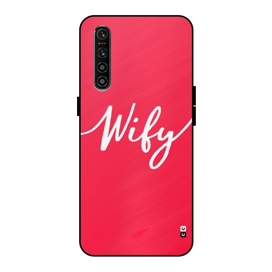 Wify Metal Back Case for Realme XT