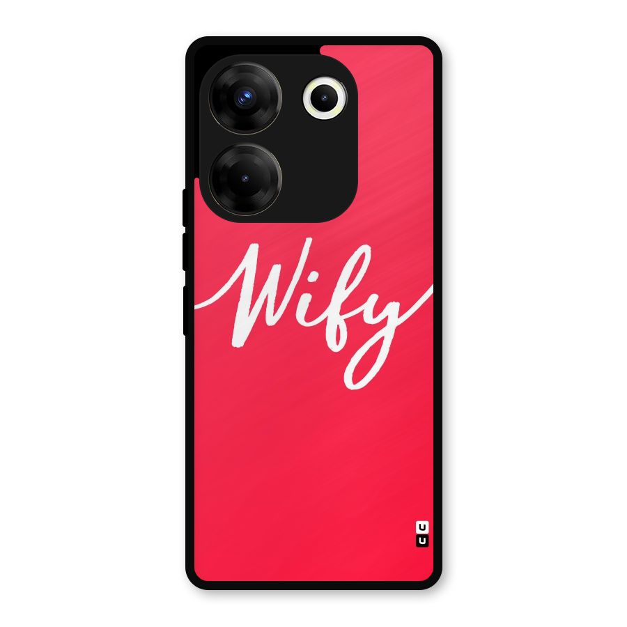 Wify Metal Back Case for Tecno Camon 20