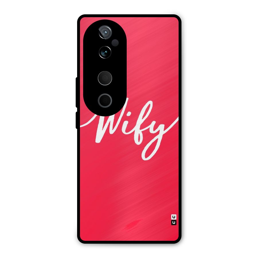 Wify Metal Back Case for Vivo T3 Ultra