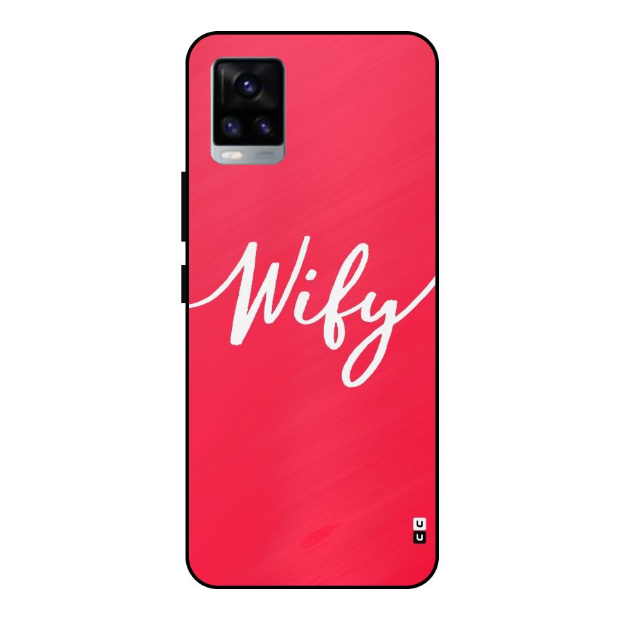 Wify Metal Back Case for Vivo V20 2021
