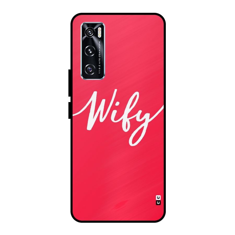 Wify Metal Back Case for Vivo V20 SE