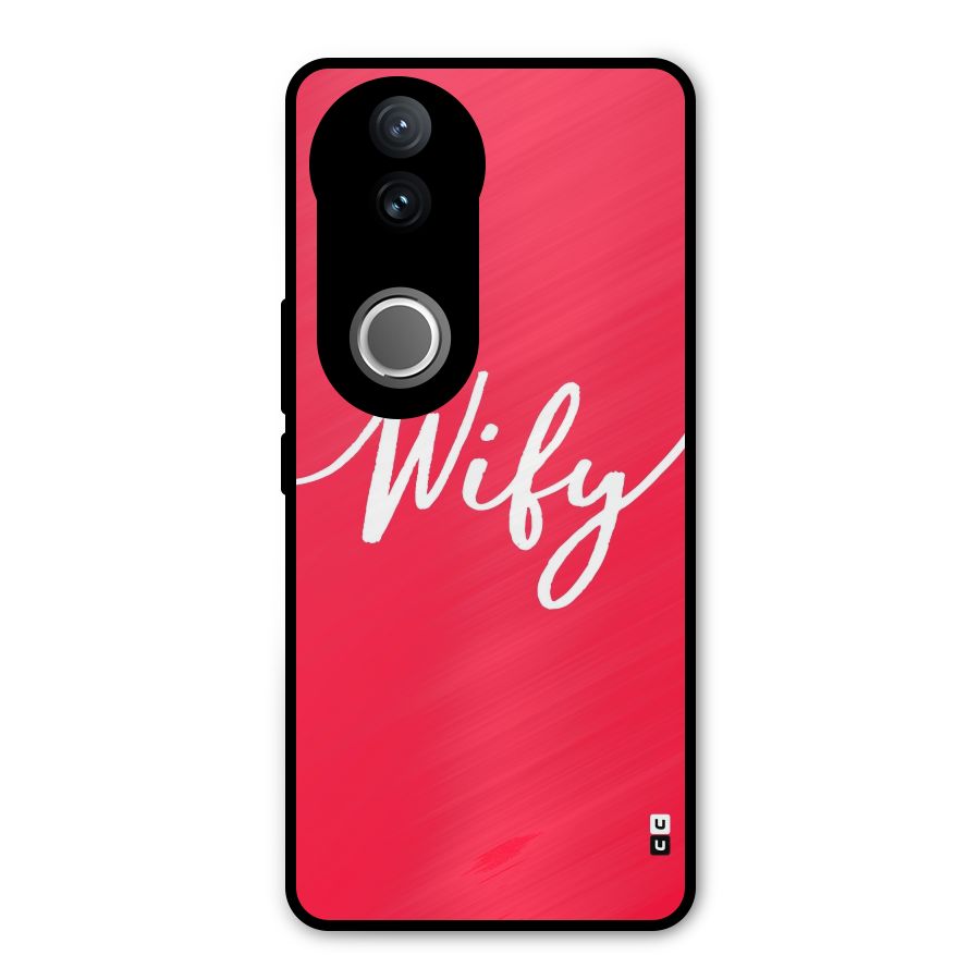 Wify Metal Back Case for Vivo V50e