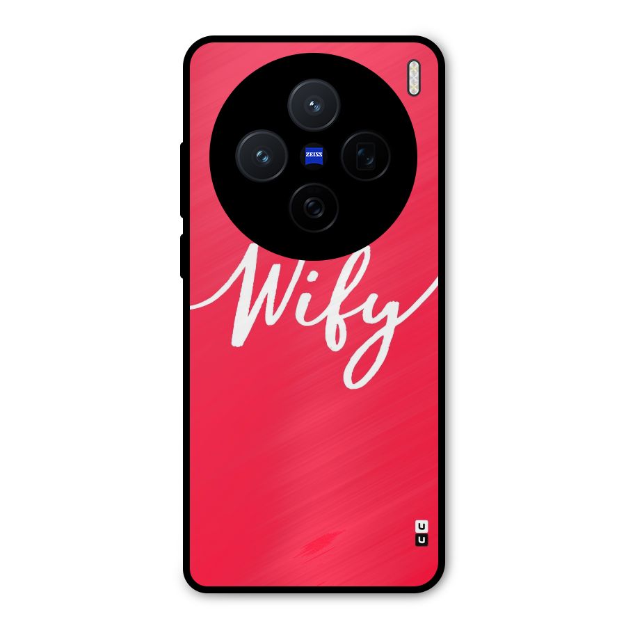 Wify Metal Back Case for Vivo X200