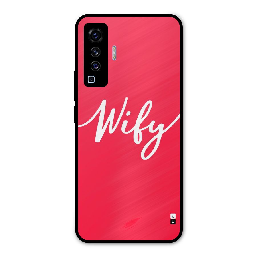 Wify Metal Back Case for Vivo X50