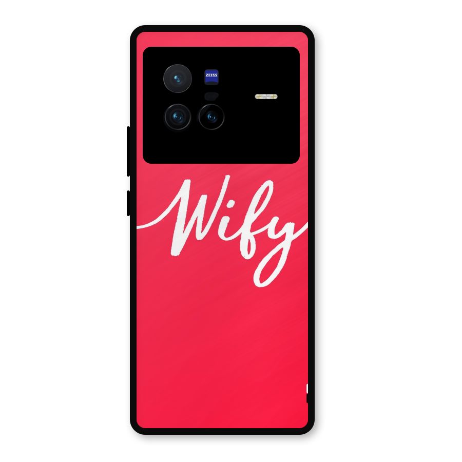 Wify Metal Back Case for Vivo X80