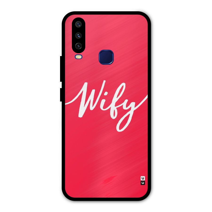 Wify Metal Back Case for Vivo Y12