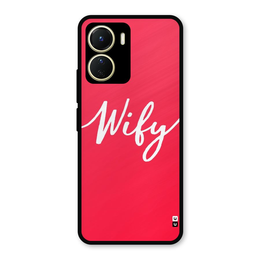 Wify Metal Back Case for Vivo Y16