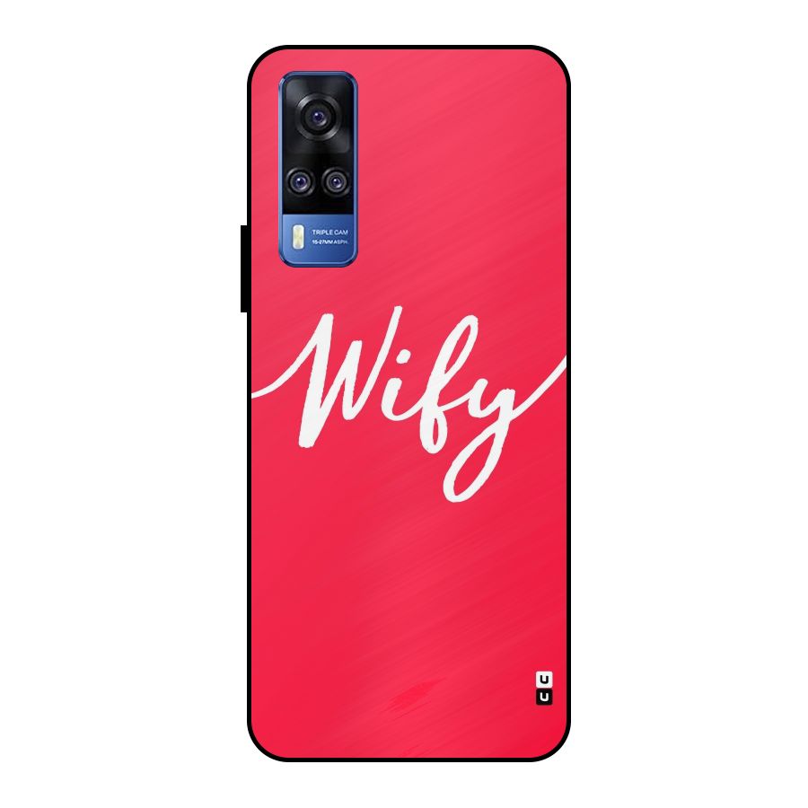 Wify Metal Back Case for Vivo Y51