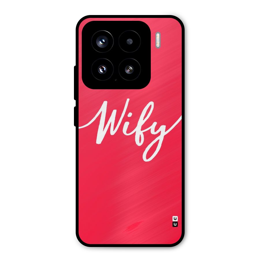 Wify Metal Back Case for Xiaomi 15
