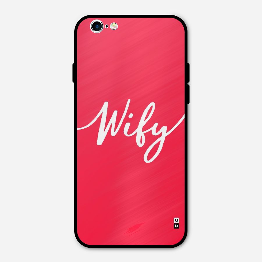 Wify Metal Back Case for iPhone 6 6s