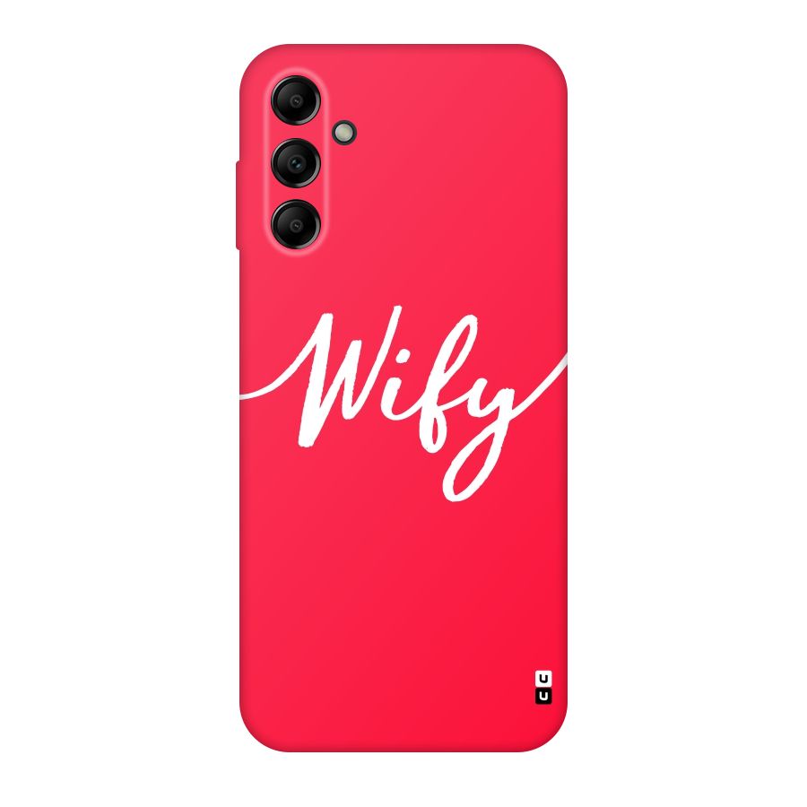 Wify Original Polycarbonate Back Case for Galaxy A14 5G