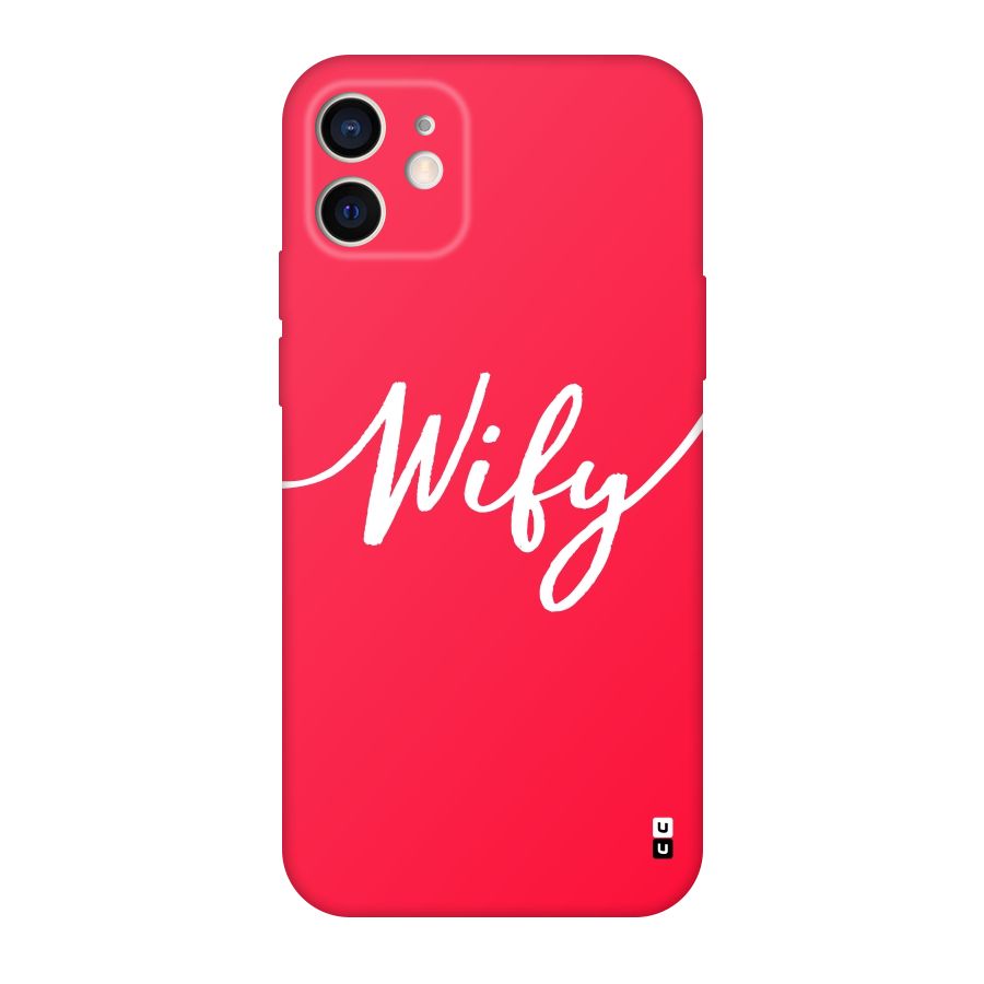 Wify Original Polycarbonate Back Case for iPhone 12