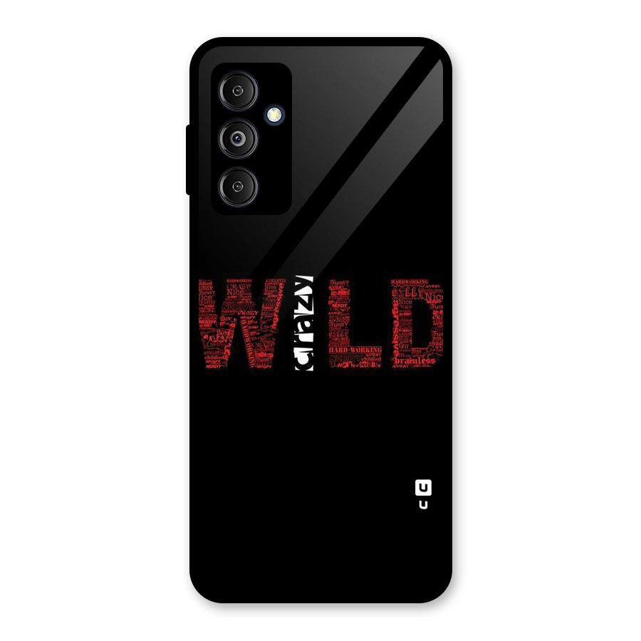 Wild Crazy Glass Back Case for Galaxy M14 5G