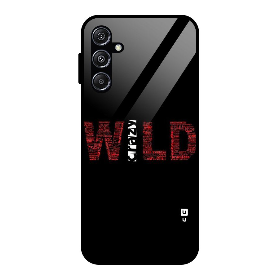 Wild Crazy Glass Back Case for Galaxy M34 5G
